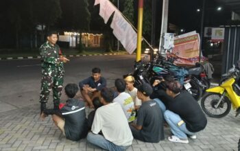 Babinsa Serukan Pemuda Jempong Baru Aktif Kegiatan Sosial