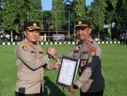 Kapolres Lombok Barat Apresiasi Personel Berprestasi Lewat Program Teladan Mantap