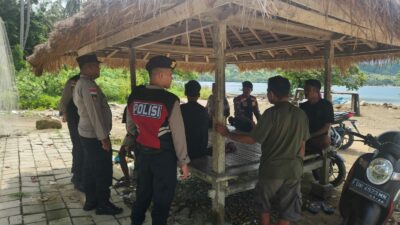 Suasana Damai di Sekotong Berkat Patroli Dialogis Polisi