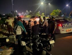 Patroli Intensif Polres Lombok Barat Amankan Malam Idulfitri dari Balap Liar