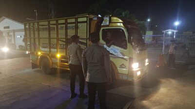 Pengamanan Ketat di Pelabuhan Lembar, Polisi Turun Tangan Langsung