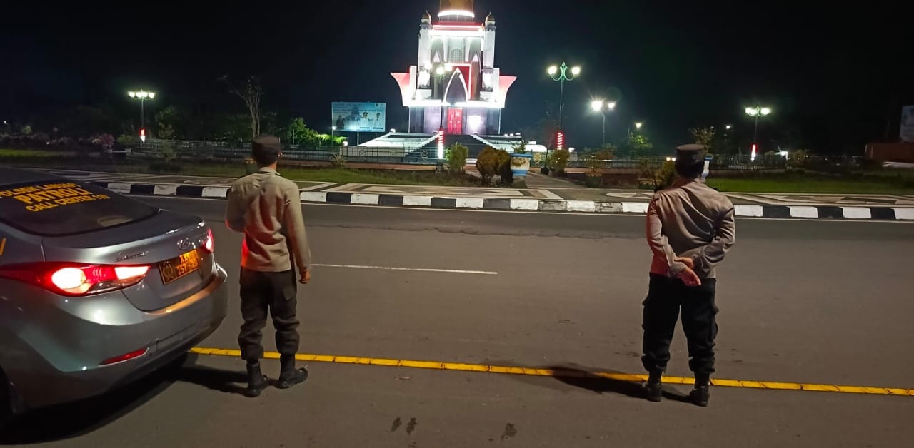 Labuapi Perketat Patroli, Jalanan Lombok Lebih Tertib