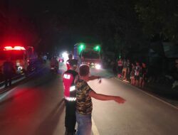 Respons Cepat Polres Lombok Barat Atasi Konsleting Listrik di Lembar