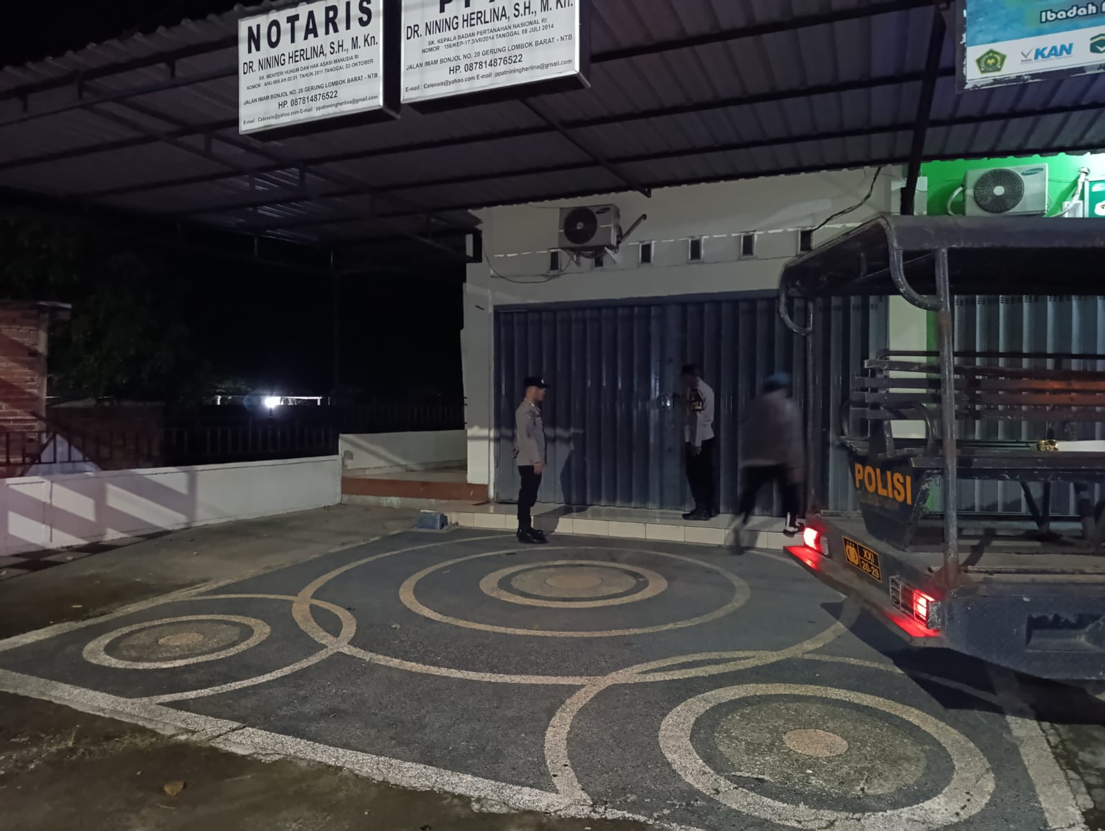 Upaya Polsek Gerung Jaga Kamtibmas Melalui Patroli Rutin