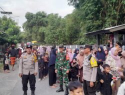 Pengamanan Ketat Polsek Gerung dalam Tradisi Adat Nyongkolan di Lombok Barat