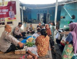Jumat Curhat Polsek Kediri, Warga Harap Harga Cabai Turun
