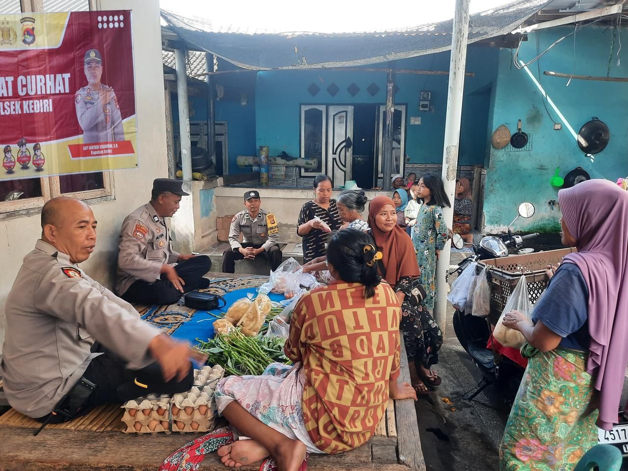 Harga Cabai Naik, Warga Minta Solusi di Jumat Curhat Polsek Kediri