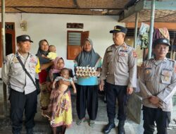 Polsek Kediri Konsisten Tekan Stunting Lewat Program Jumat Berkah