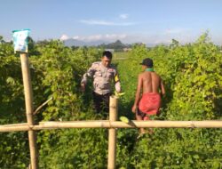 Polsek Kuripan Ajak Warga Manfaatkan Lahan untuk Ketahanan Pangan