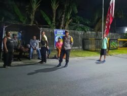 Polsek Labuapi Intensifkan Patroli Malam untuk Jaga Kamtibmas
