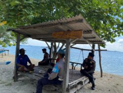 Polsek Sekotong Lakukan Patroli Intensif di Pantai Arjuna untuk Jaga Keamanan Wisatawan