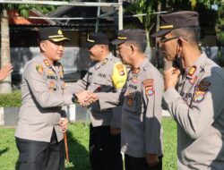 Solidaritas “MANTAP” Polres Lombok Barat: Apel Pagi Istimewa Usai Hari Raya