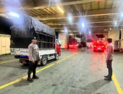 Polsek Kawasan Pelabuhan Lembar Perkuat Sinergi dengan Otoritas Pelabuhan untuk Keamanan Penyeberangan