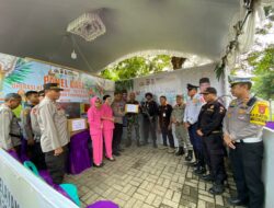 Kapolres Dompu Kunjungi Tiga Pos PAM, Apresiasi Personel dan Tekankan Kesiapsiagaan