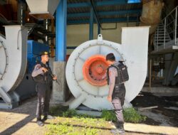 Sat Samapta Polres Bima Kota Laksanakan Pengamanan dan Patroli di Objek Vital PLTMG Bonto Bima
