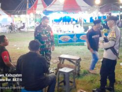 Sinergi TNI-Polri Patroli Malam Di Sumbawa Himbau Tolak Aksi Premanisme