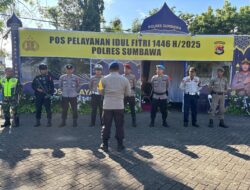 Personel Gabungan Gelar Apel Persiapan Pengamanan Operasi Ketupat Rinjani 2025