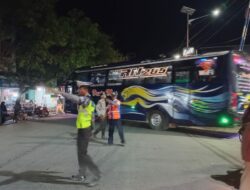 Pasca Lebaran, Personel Pos Pelayanan Terminal Dara Jaga Keamanan dan Beri Pelayanan