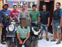 Curi Sepeda Motor, Seorang IRT Ditangkap Tim Opsnal Gabungan Polsek Asakota dan Polsek Rastim