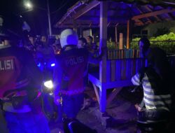 Ciptakan Situasi Tetap Kondusif, Personil Sat Samapta Polres Bima Kota Tingkatkan Penggelaran Blue Light di Malam Hari