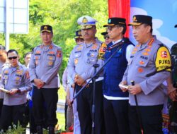 Kapolri Pimpin Pelepasan One Way Nasional Tol Kalikangkung-Cikampek