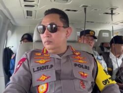 Kapolri Pantau Arus Balik Lebaran di Tol Cipali via Udara