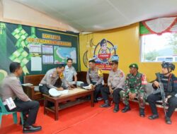 Wadirlantas Polda NTB Tinjau Langsung Pos Pam dan Pos Yan Operasi Ketupat Rinjani 2025 di Wilkum Polres Bima Kota