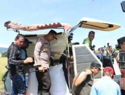 Kapolres Bima Kota Hadiri Panen Raya Padi Serentak Bersama Forkopimda