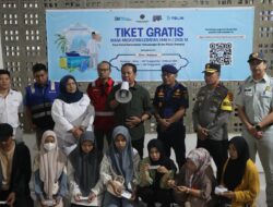 Personel Gabungan Polres Bima Kota Laksanakan Pengamanan Arus Balik KM Tilongkabila Tujuan Makassar