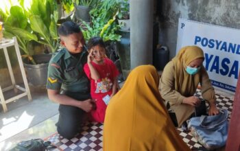 Imunisasi Balita Digencarkan di Posyandu Mayasari Kekalik