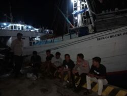 Polsek Kawasan Pelabuhan Laut Bima Laksanakan Cooling System di Areal Dermaga