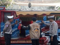 Sat Lantas Polres Bima Kota Berikan Himbauan Keselamatan Berlalu Lintas kepada Pemilik Kendaraan Odong-odong