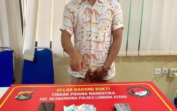 Dua Terduga Pelaku Pengedar Narkoba Diamankan Sat Resnarkoba