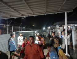 Polsek Kawasan Pelabuhan Laut Bima Laksanakan Pengamanan Embarkasi dan Debarkasi KM. BINAIYA
