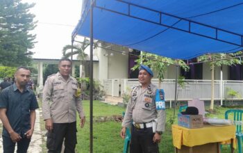 Polsek Rasanae Timur Laksanakan Pengamanan Ibadah Jumat Agung Umat Kristiani