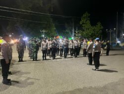 Patroli Cipkon Gabungan Polres Bima Kota Ciptakan Rasa Aman di Tengah Masyarakat