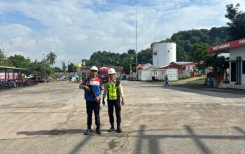Sat Samapta Polres Bima Kota Laksanakan Pengamanan di Obyek Vital Nasional