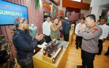 Buka Rakernis Densus 88, Kapolri Kunjungi Stan Usaha Eks Narapidana Teroris