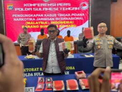 Polisi Gagalkan Peredaran 24 Kg Sabu di Palu, 3 Pelaku Ditangkap