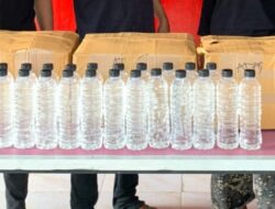 Gerebek Jual‑Edar Miras, Tim Opsnal Polsek Rasbar Sita 3 Dus Arak Bali