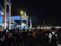 Polsek Rasanae Barat, Lakukan Pengamanan Festival Rimpu Mantika Kota Bima Tahun 2025