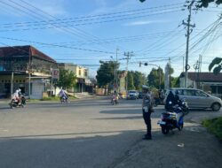 Sat Lantas Polres Bima Kota Laksanakan Rawan Pagi di Sejumlah Titik untuk Lancarkan Arus Lalu Lintas