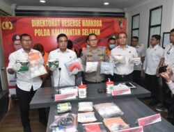 Polda Kalsel Bongkar Jaringan Narkoba Terafiliasi Fredy Pratama