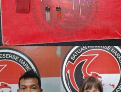 Asyik Berpesta Narkoba, Seorang Pria dan Wanita Diamankan Sat Res Narkoba Polres Sumbawa di Alas