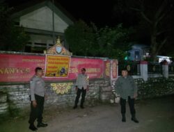 Polsek Wawo Laksanakan Patroli Blue Light untuk Minimalisir Gangguan Harkamtibmas