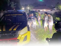 Minimalisir Gangguan Harkamtibmas, Polsek Rasanae Barat Rutin Laksanakan Patroli Blue Light