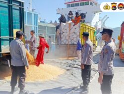 Polsek Kawasan Pelabuhan Laut Bima Gelar Patroli Rutin di Area Dermaga