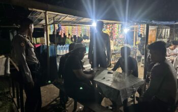 Sat Samapta Polres Lombok Utara Laksanakan Patroli Dialogis