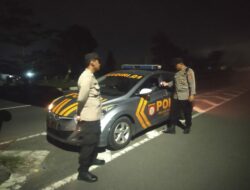 Polsek Kediri Tingkatkan Patroli Malam, Cegah Kejahatan dan Balap Liar
