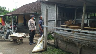 Bhabinkamtibmas Jagaraga Dorong Ketahanan Pangan Berbasis Komunitas